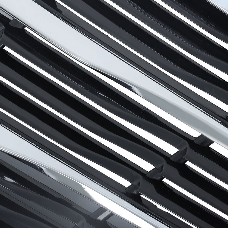 DURAFORCE Front Upper Bumper Grille Chrome 22879627 For 2015-2019 Cadillac ATS