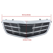 DURAFORCE Front Upper Bumper Grille Chrome 22879627 For 2015-2019 Cadillac ATS