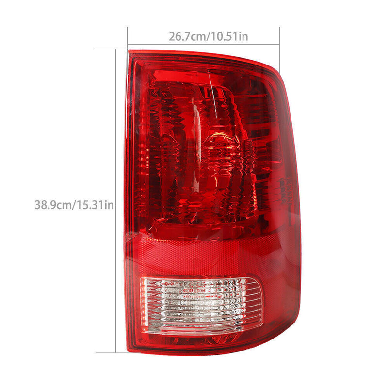 DURAFORCE Passenger Right Rear Tail Light For 2009-2018 Dodge Ram Truck 1500 2500