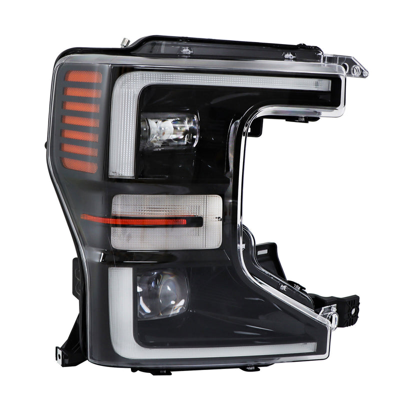 DURAFORCE Right LED Headlight For 2020-2022 Ford F250 F350 SuperDuty Black Trim