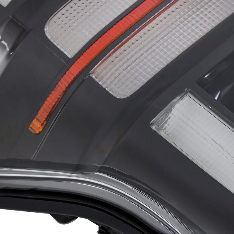 DURAFORCE Right LED Headlight For 2020-2022 Ford F250 F350 SuperDuty Black Trim