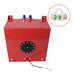 DURAFORCE 10 Gallon / 40L Fuel Cell Tank Aluminum W/ Level Sender Racing Drift Red