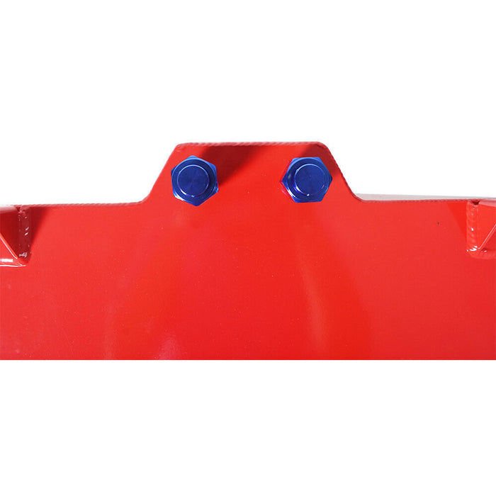 DURAFORCE 10 Gallon / 40L Fuel Cell Tank Aluminum W/ Level Sender Racing Drift Red