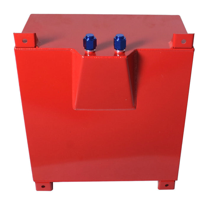 DURAFORCE 10 Gallon / 40L Fuel Cell Tank Aluminum W/ Level Sender Racing Drift Red
