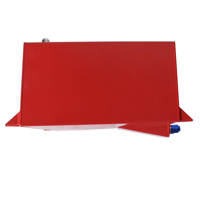 DURAFORCE 10 Gallon / 40L Fuel Cell Tank Aluminum W/ Level Sender Racing Drift Red