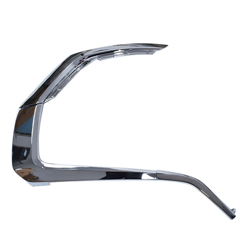 DURAFORCE Front bumper RH Side Chrome Trim Set For 2016-2020 Mitsubishi Outlander