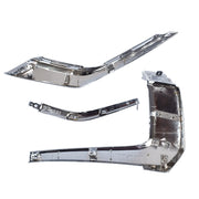 DURAFORCE Front bumper RH Side Chrome Trim Set For 2016-2020 Mitsubishi Outlander