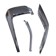 DURAFORCE Front bumper RH Side Chrome Trim Set For 2016-2020 Mitsubishi Outlander
