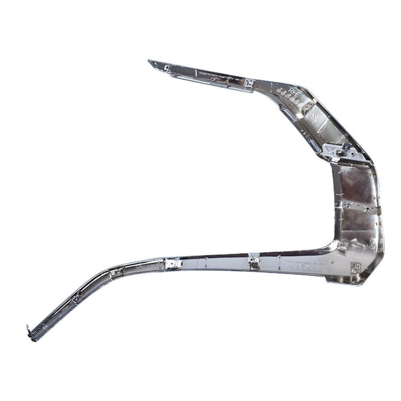 DURAFORCE Front bumper RH Side Chrome Trim Set For 2016-2020 Mitsubishi Outlander