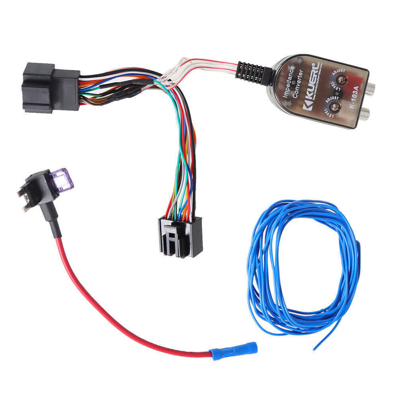 DURAFORCE Add An Amp Amplifier Radio Adapter Interface For Chevy Hummer Cadillac