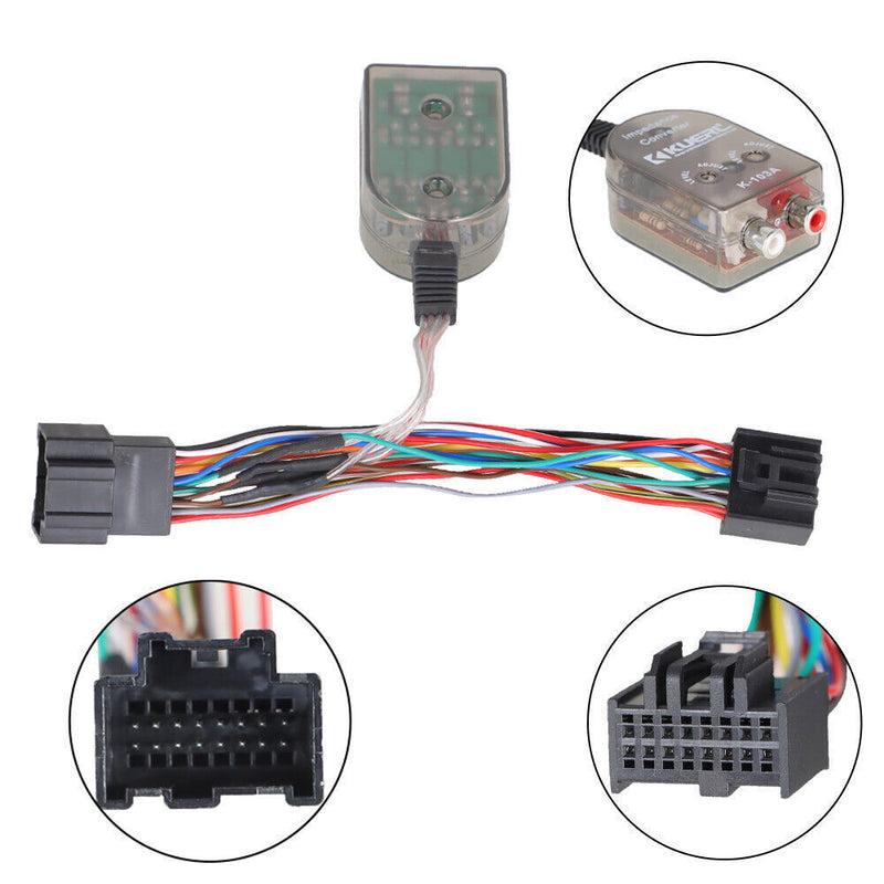 DURAFORCE Add An Amp Amplifier Radio Adapter Interface For Chevy Hummer Cadillac