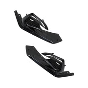 DURAFORCE Right+Left Bumper Fog Light Cover Bezel For 2018-2020 Infiniti Q50 Sport