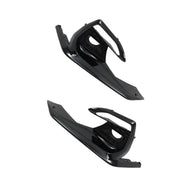DURAFORCE Right+Left Bumper Fog Light Cover Bezel For 2018-2020 Infiniti Q50 Sport