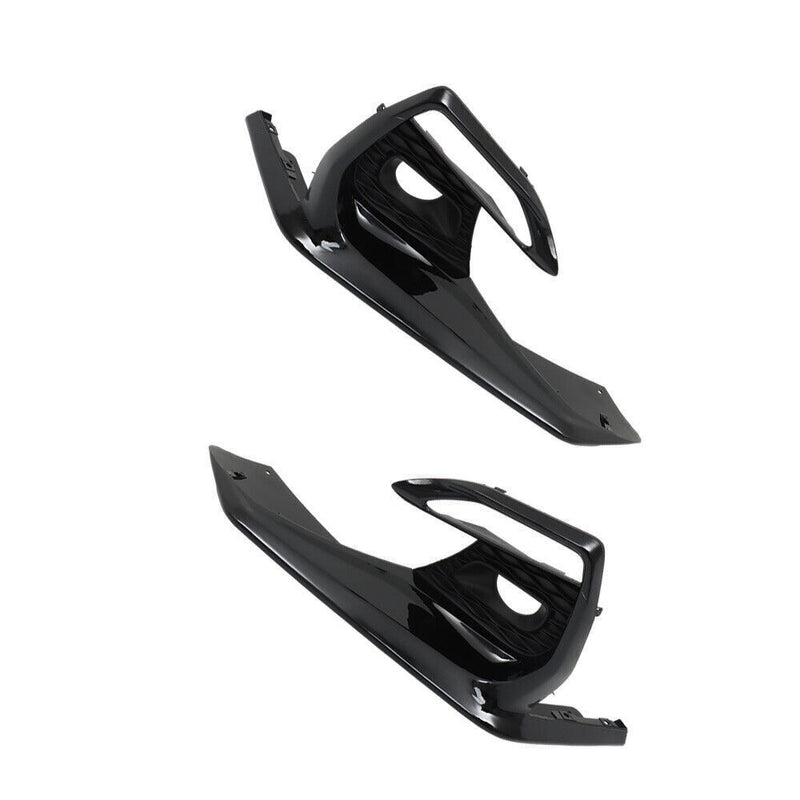 DURAFORCE Right+Left Bumper Fog Light Cover Bezel For 2018-2020 Infiniti Q50 Sport