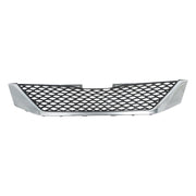 DURAFORCE Front Upper Grille Fit For 2011-2017 Toyota Sienna Chrome Trim Plastic