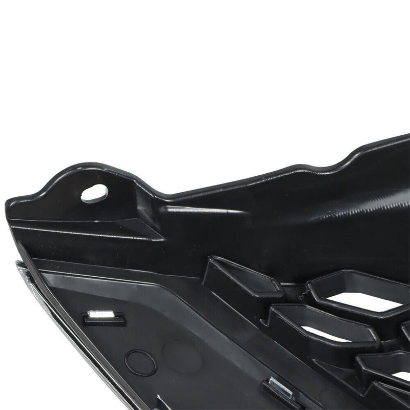 DURAFORCE Front Upper Grille Fit For 2011-2017 Toyota Sienna Chrome Trim Plastic