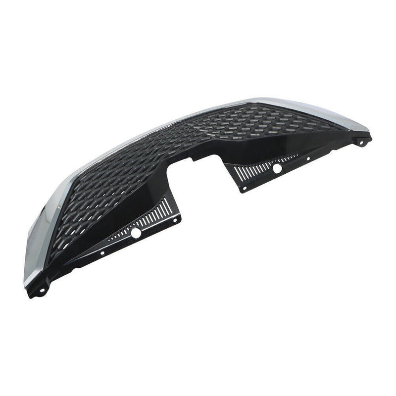 DURAFORCE Front Upper Grille Fit For 2011-2017 Toyota Sienna Chrome Trim Plastic