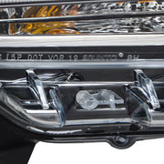 DURAFORCE Left Headlight For 2013-2014 Ford Mustang HID/Xenon w/LED DRL Black Lens
