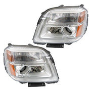 DURAFORCE Left+Right Headlight Fit For 2016-2017 GMC Terrain SLE SL SLT Halogen