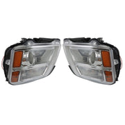 DURAFORCE Left+Right Headlight Fit For 2016-2017 GMC Terrain SLE SL SLT Halogen