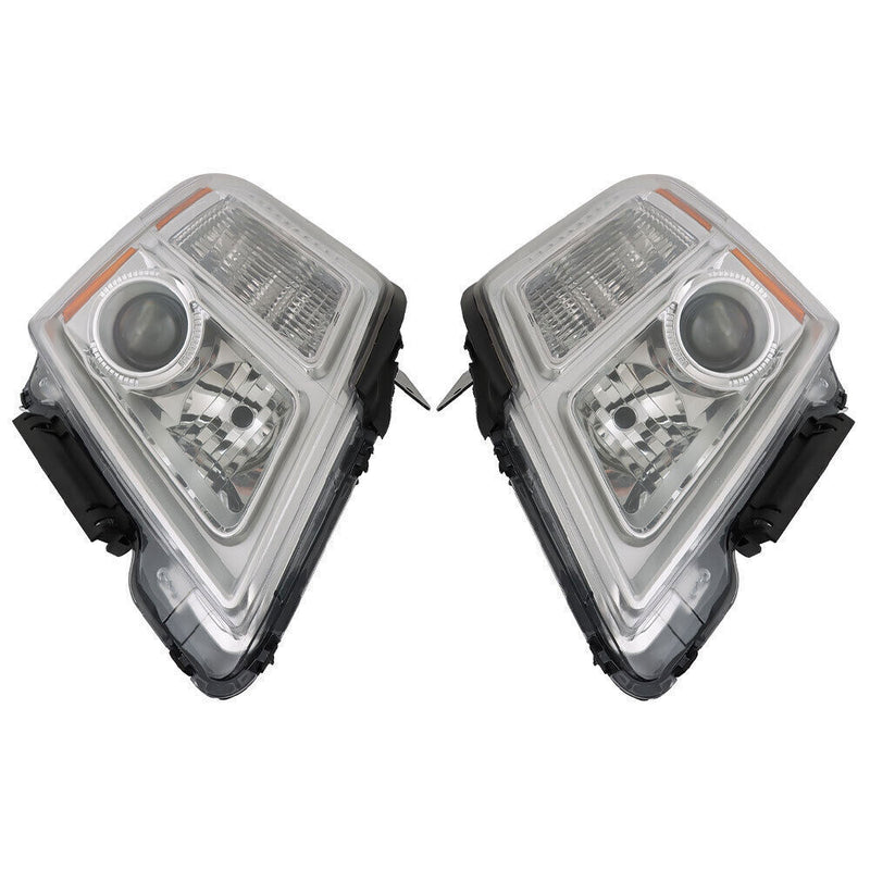 DURAFORCE Left+Right Headlight Fit For 2016-2017 GMC Terrain SLE SL SLT Halogen