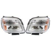 DURAFORCE Left+Right Headlight Fit For 2016-2017 GMC Terrain SLE SL SLT Halogen