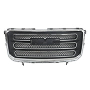 DURAFORCE Front Upper Bumper Cover + Front Bumper Grille For 2013-2016 GMC Acadia