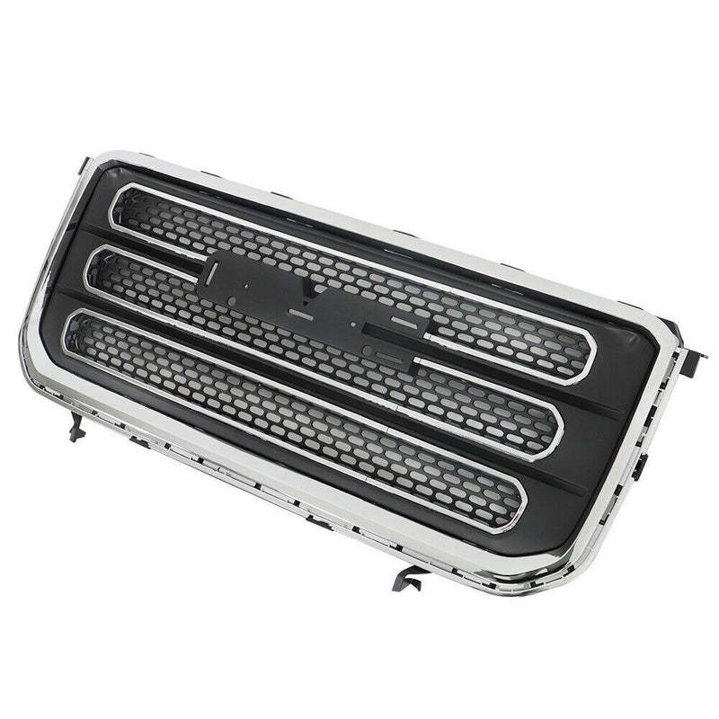 DURAFORCE Front Upper Bumper Cover + Front Bumper Grille For 2013-2016 GMC Acadia