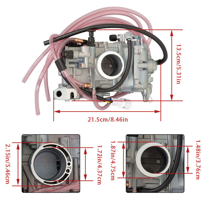 DURAFORCE Carburetor for Yamaha WR250 WR250F YZ250F Carb 2001 2002 2003 2004 2005-2013
