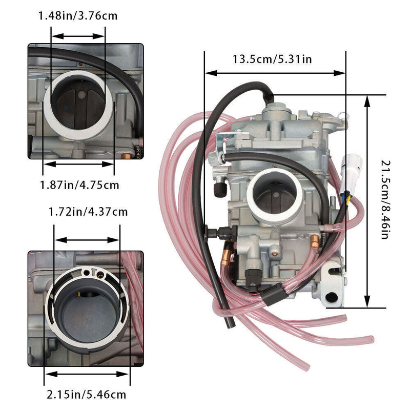 DURAFORCE Carburetor for Yamaha WR250 WR250F YZ250F Carb 2001 2002 2003 2004 2005-2013