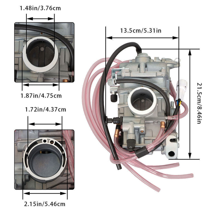 DURAFORCE Carburetor for Yamaha WR250 WR250F YZ250F Carb 2001 2002 2003 2004 2005-2013