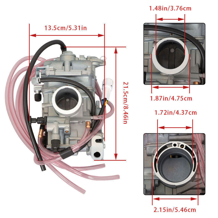 DURAFORCE Carburetor for Yamaha WR250 WR250F YZ250F Carb 2001 2002 2003 2004 2005-2013
