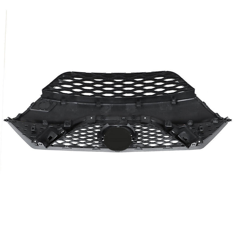 DURAFORCE Front Bumper Grille For 2016-2017 Nissan Maxima Chrome Black Grill Kit
