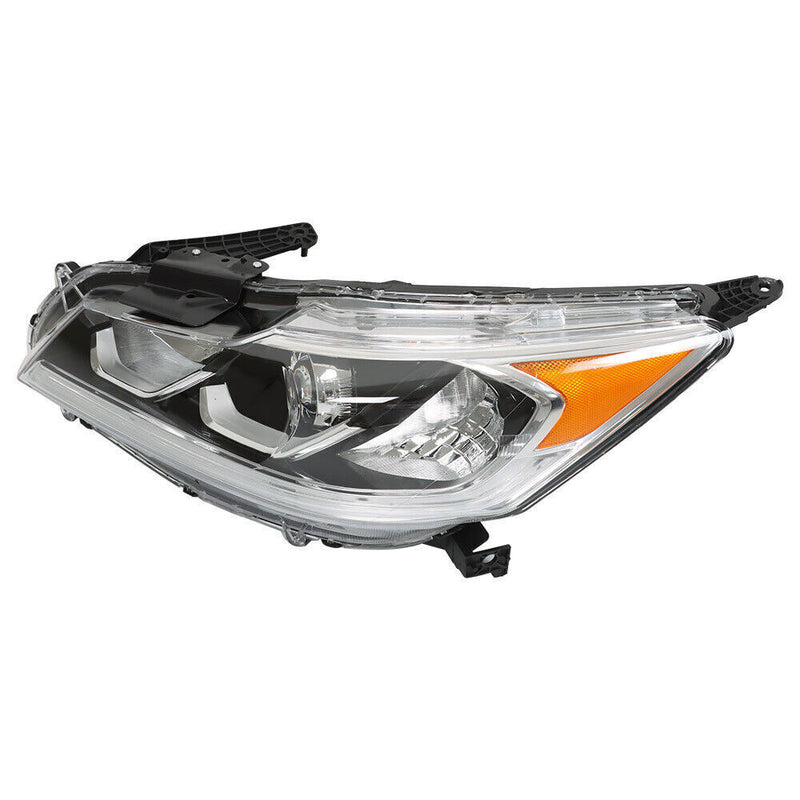 DURAFORCE LH+RH Headlight For 2016-2017 Honda Accord EX/EX-L/Sport Sedan W/LED DRL