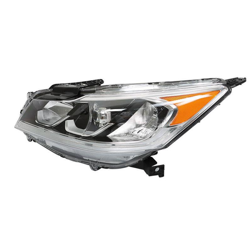 DURAFORCE LH+RH Headlight For 2016-2017 Honda Accord EX/EX-L/Sport Sedan W/LED DRL