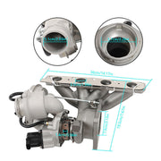 DURAFORCE Turbo Turbocharger For 2006-2008 VW Volkswagen GTI L4 2.0L 5303-970-0105