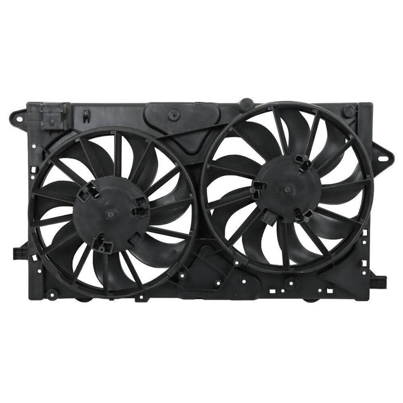 DURAFORCE Radiator Cooling Fan w/ith Shroud Assembly For 2010-2016 Buick LaCrosse