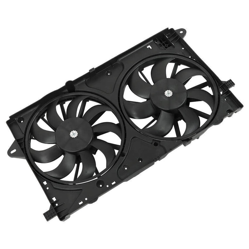 DURAFORCE Radiator Cooling Fan w/ith Shroud Assembly For 2010-2016 Buick LaCrosse