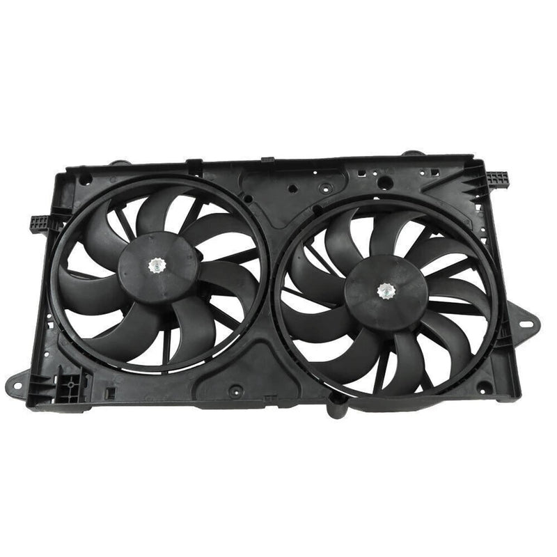 DURAFORCE Radiator Cooling Fan w/ith Shroud Assembly For 2010-2016 Buick LaCrosse