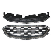 DURAFORCE Front Upper Lower Grille Grill Set For Chevrolet Equinox 2016-2017