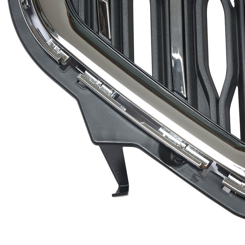 DURAFORCE Front Upper Lower Grille Grill Set For Chevrolet Equinox 2016-2017