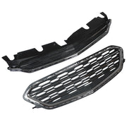 DURAFORCE Front Upper Lower Grille Grill Set For Chevrolet Equinox 2016-2017