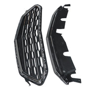 DURAFORCE Front Upper Lower Grille Grill Set For Chevrolet Equinox 2016-2017
