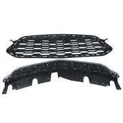 DURAFORCE Front Upper Lower Grille Grill Set For Chevrolet Equinox 2016-2017