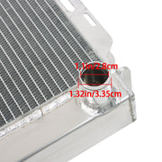 DURAFORCE Racing Radiator 3 Row Full Aluminum For 1979-1993 Ford Mustang GT/LX V6