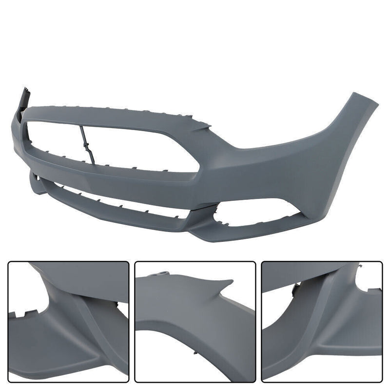 DURAFORCE Front Bumper Cover For 2015-2017 Ford Mustang Except Shelby Model Primed