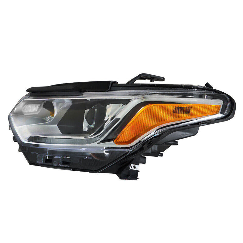 DURAFORCE Right&Left Headlights For 2018-2021 Chevy Traverse Chrome HID w/ LED DRL