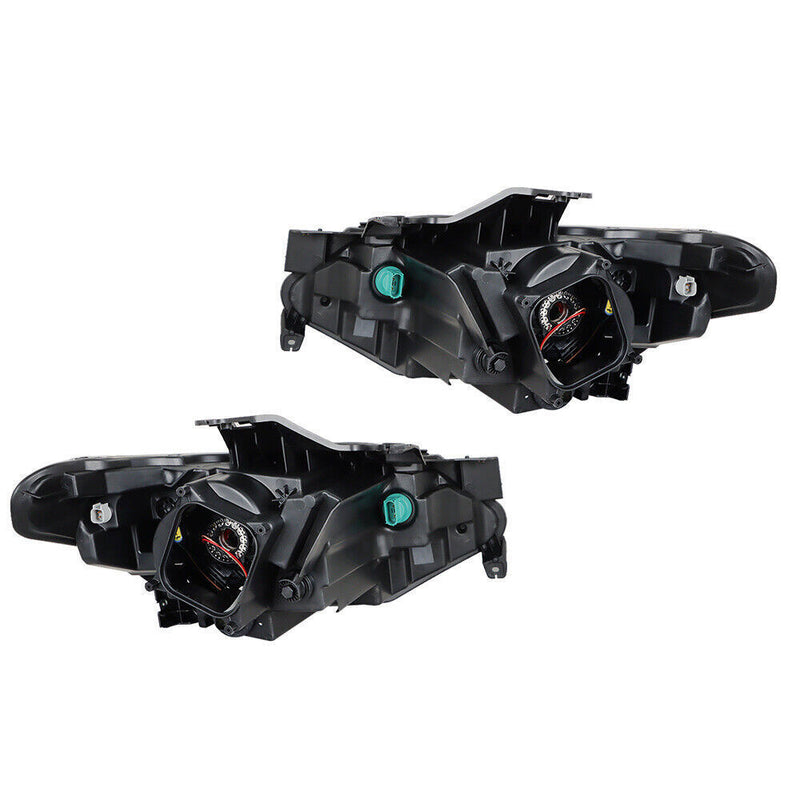 DURAFORCE Right&Left Headlights For 2018-2021 Chevy Traverse Chrome HID w/ LED DRL