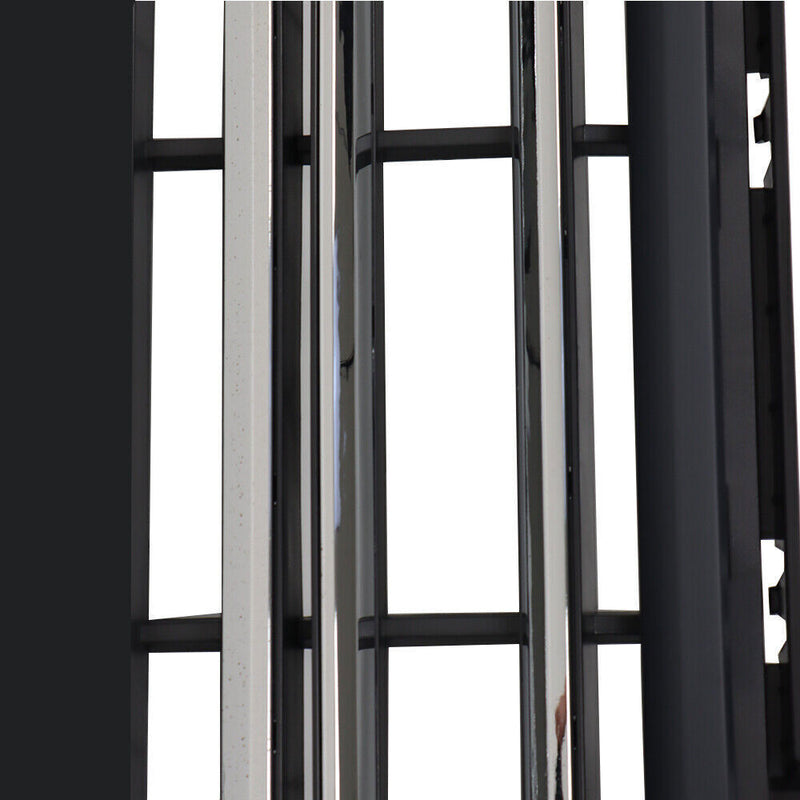DURAFORCE Front Grille Chrome Plating Black Gray For 2016-18 2019 Gmc Sierra 1500