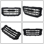 DURAFORCE Front Grille Chrome Plating Black Gray For 2016-18 2019 Gmc Sierra 1500